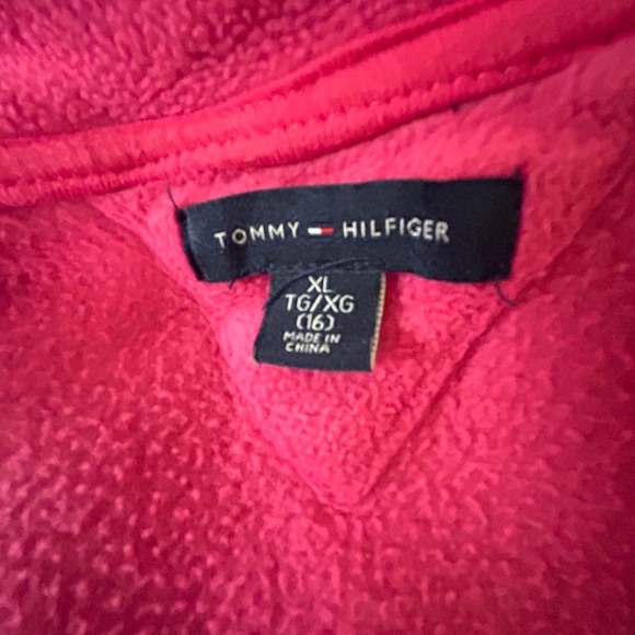 Tommy Hilfiger Pink Casual Logo Zip Up Jacket with pockets - Picture 6 of 7